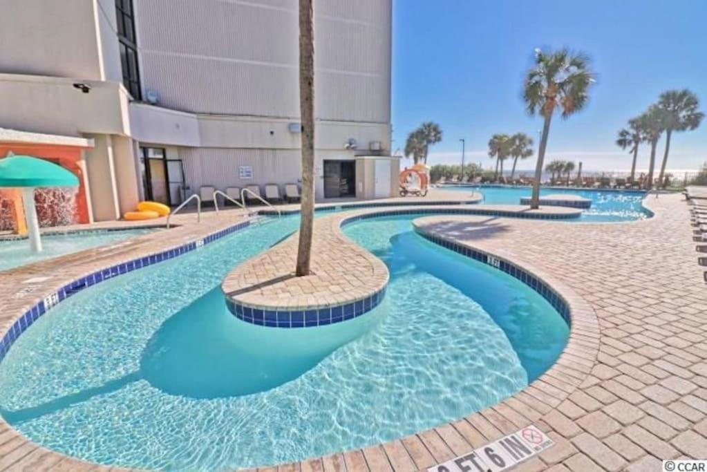 מירטל ביץ' *Oceanfront Hideaway*Pools*Hot Tubs*Lazy River*V287 מראה חיצוני תמונה